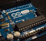electronics arduino board blue