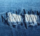 jeans patch blue