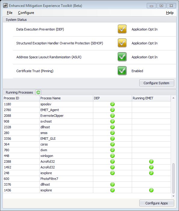 EMET Frontend