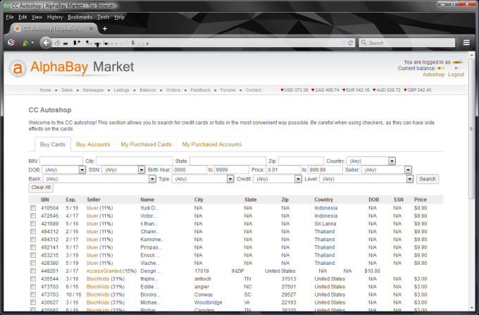 Grey Market Darknet