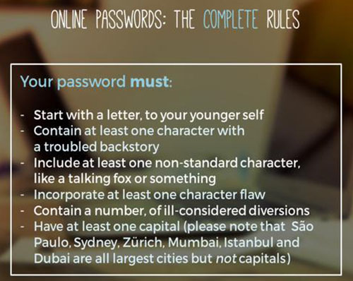 A comprehensive guide to picking the right password