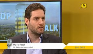 Fernsehinterview zu Cybersecurity in Top Talk Fernsehinterview zu Cybersecurity in Top Talk