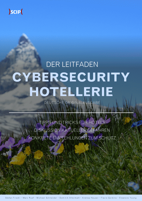 Veröffentlichung unseres Buchs zu Cybersecurity für Hotellerie