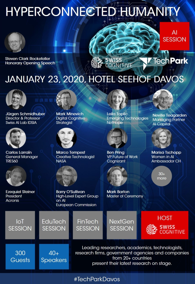 Panel zu KI und Vertrauen an TechPark Davos 2020