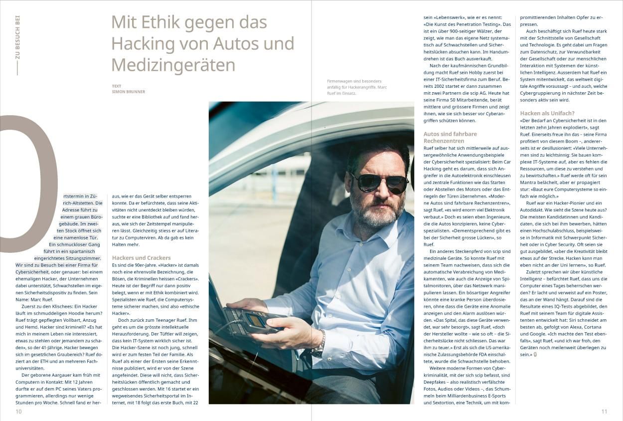 Interview in Pay-Magazin der SIX Group